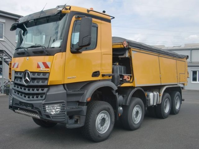 Mercedes-Benz Arocs 3240 Abschiebewagen Thermomulde Asphalt