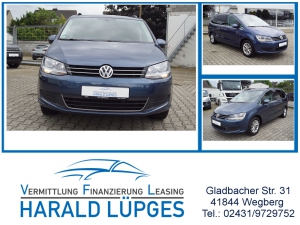 VW Sharan Comfortline, 7 Sitzer, Panoramadach, Navi