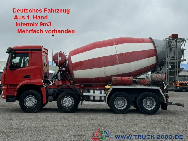 Mercedes-Benz Arocs 3543 8x4 Putzmeister-Intermix 9m3 Deutsch