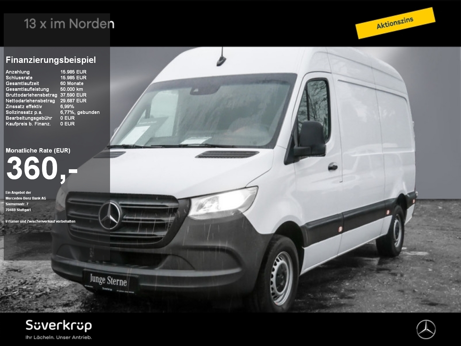 Mercedes-Benz Sprinter 317 Kasten lang L2H2 AHK 3500 kg Navi