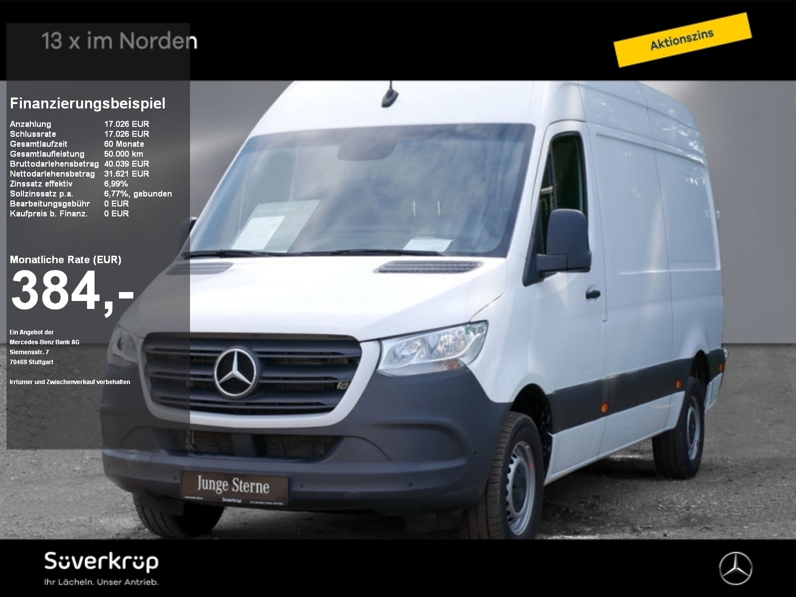 Mercedes-Benz Sprinter 319 KASTEN LANG L2H2 KLIMA AHK 2,8 AUTO