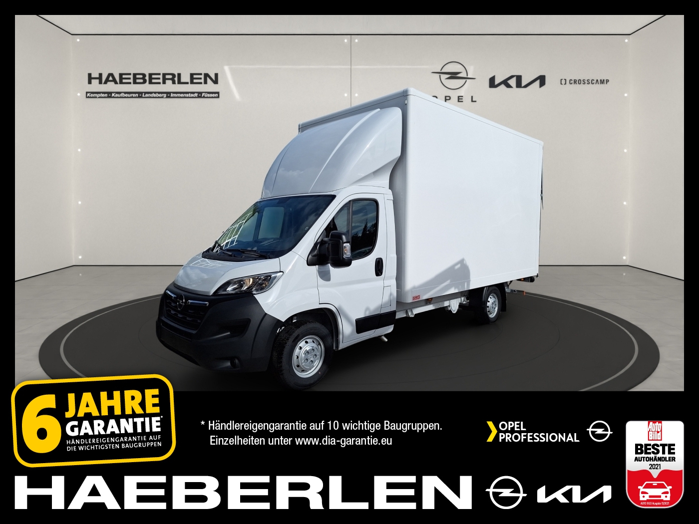 Opel Movano Koffer 2.2 140 L4 Kofferaufbau Fa.Schutz Fahrgestell Einzellkabiene