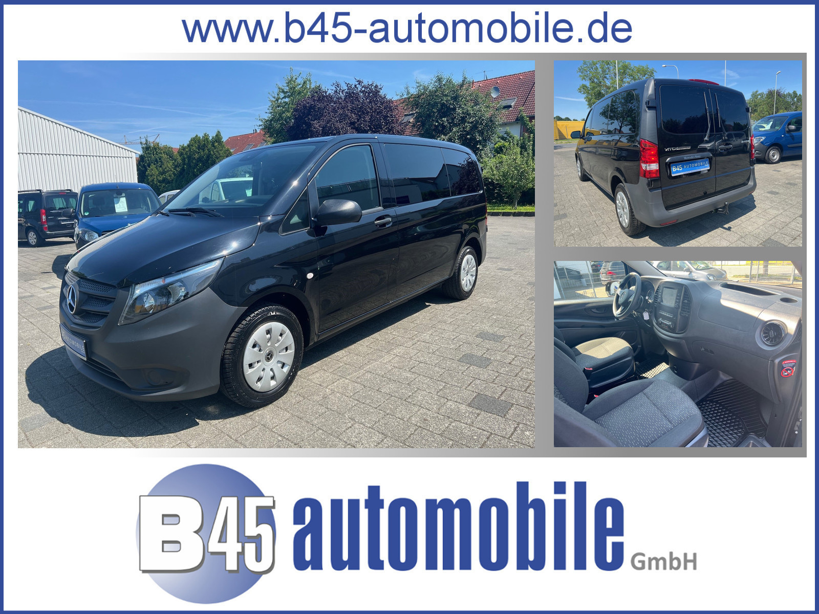 Mercedes-Benz Vito 114 CDI Tourer PRO Kompakt 9G Klima 8-Sitzer Navi AHK Kamera