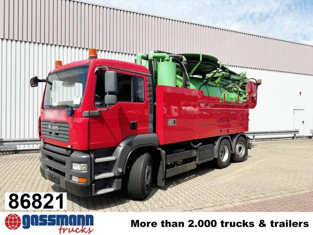 MAN TGA 26.440 6X2-4 BL, Wiedemann Saug- und Spül