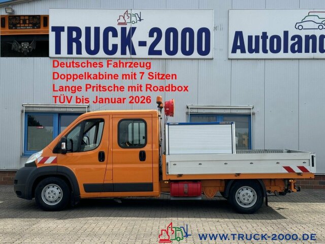 Fiat Ducato 130 DOKA Lang 7 Sitze Roadbox TÜV 1/2026