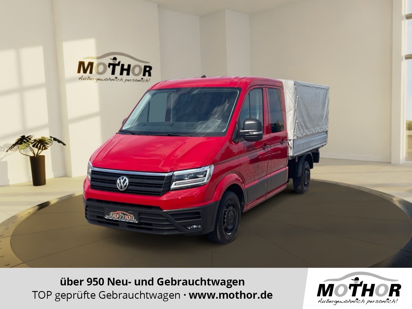 Volkswagen Crafter Pritsche 35 2.0 TDI TEMP KLIMA NAVI Pritsche mittellang FWD