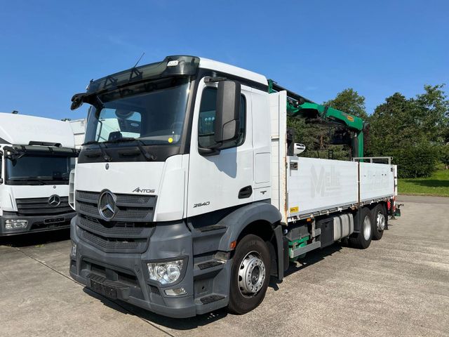 Mercedes-Benz ANTOS 2640 L Pritsche PALFINGER PK 20.501*LENK