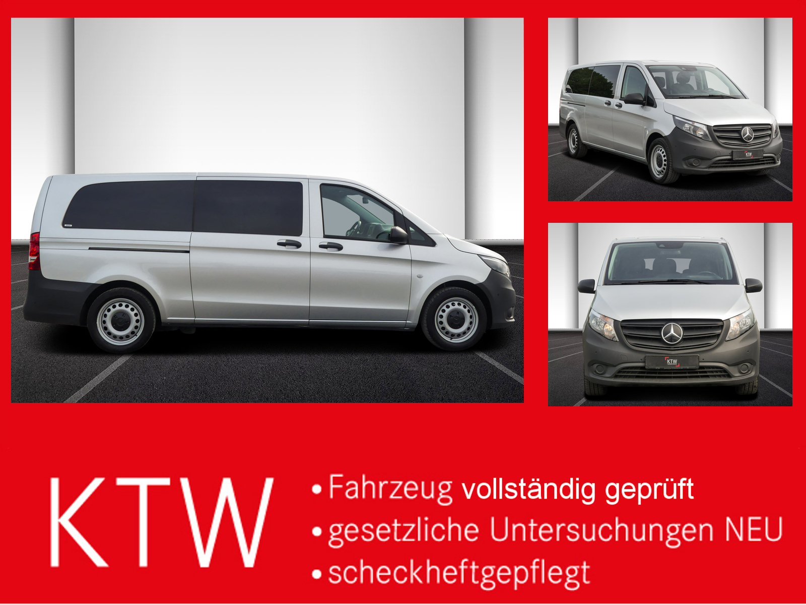 Mercedes-Benz Vito 116TourerPro Kombi,Extralang,2Klima,Kamera