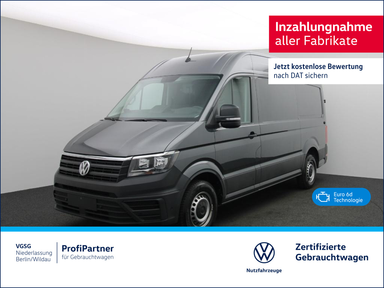 Volkswagen Crafter 35 Kasten MR Klima Navi ZV