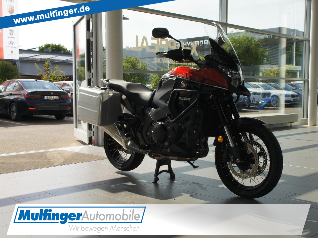 Honda VFR 1200 X Tieferlegung Koffer