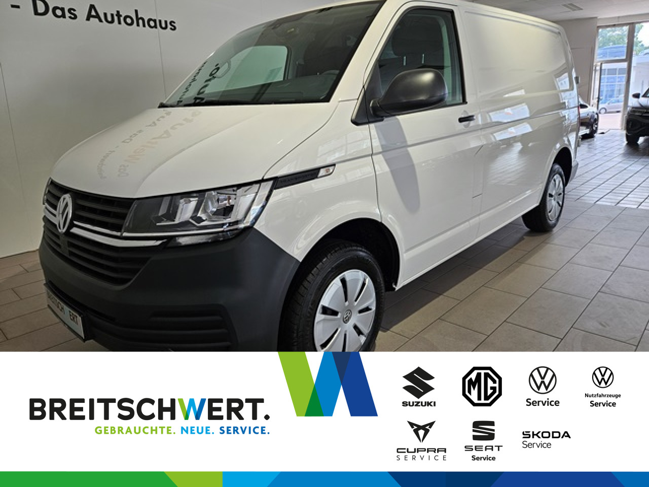 Volkswagen T6.1 Kasten 2.0 TDI KR PDC Heckflügeltür T6.1 Kasten 2.0 TDI KR PDC Heckflügeltür Kunstled. Klima ZV