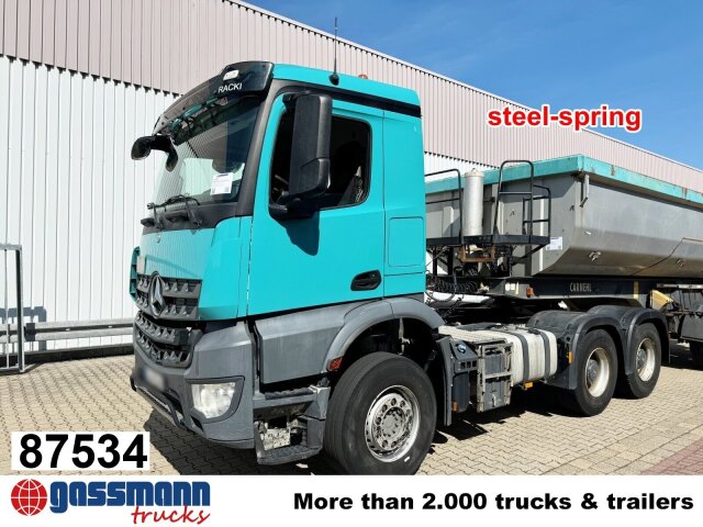 Mercedes-Benz Arocs 3343 S 6x4, Full Steel, 3x Vorhanden!