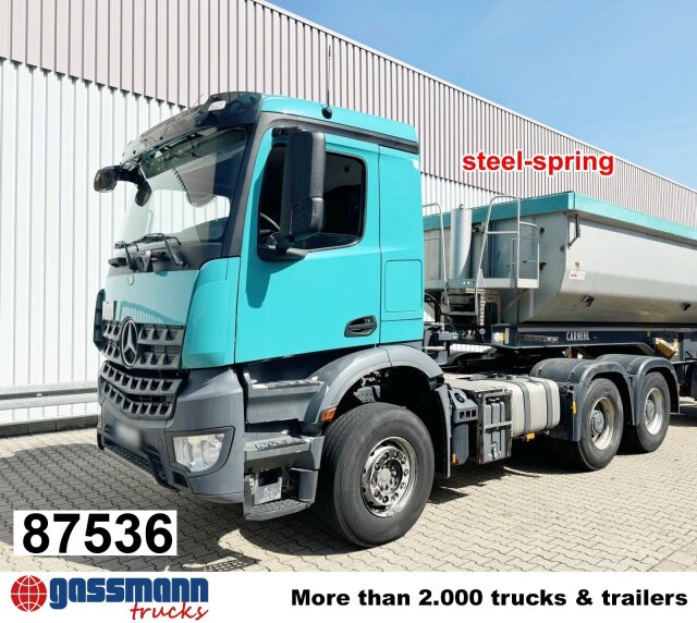 Mercedes-Benz Arocs 3343 S 6x4, Full Steel, 3x Vorhanden!