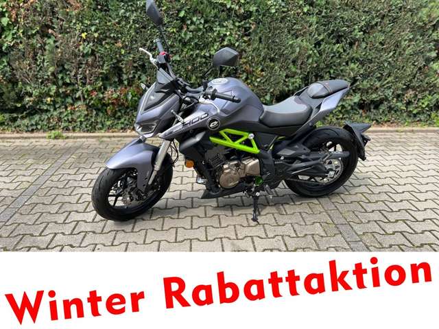 QJ-Motor SRK 400 Naked Bike, *Sofort*, LED, 3J. Garantie