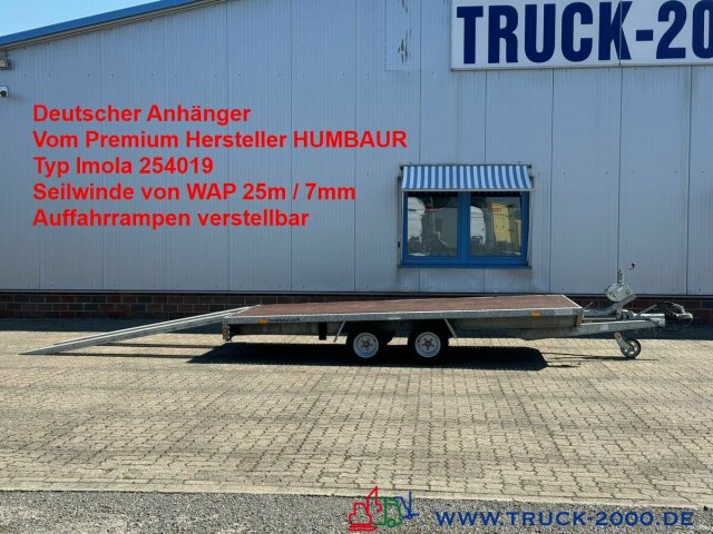 Humbaur Imola Trailer 3000Kg+ Seilwinde 25m/7mm TÜV10/25