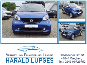 Smart ForTwo Passion, Panoramadach, Klima, Sitzheizung