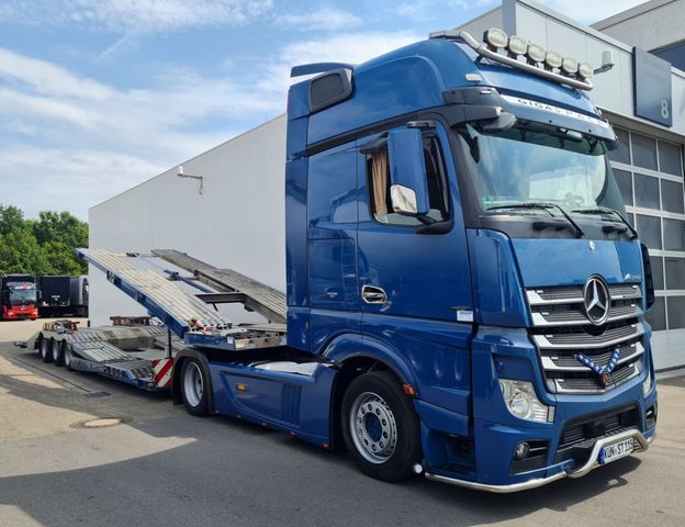 Mercedes-Benz 1845 LS Actros mit Auflieger Autotransporter