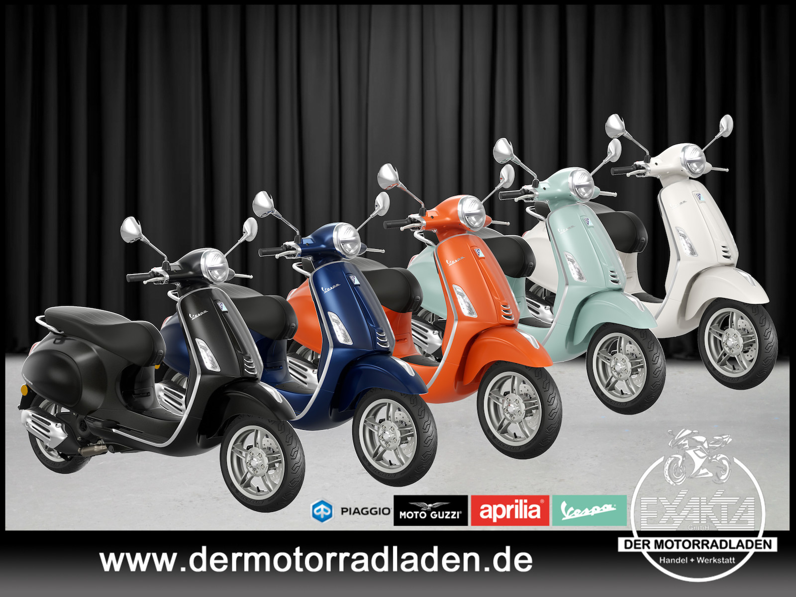 Vespa Primavera 125 E5+ 5x Farben ab 2,99% eff. Zins