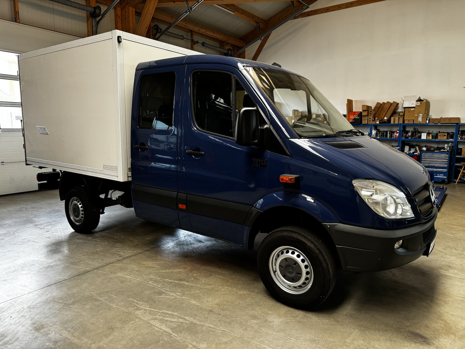 Mercedes-Benz Sprinter 316 CDI Doka 4x4 Allrad Koffer ZG3