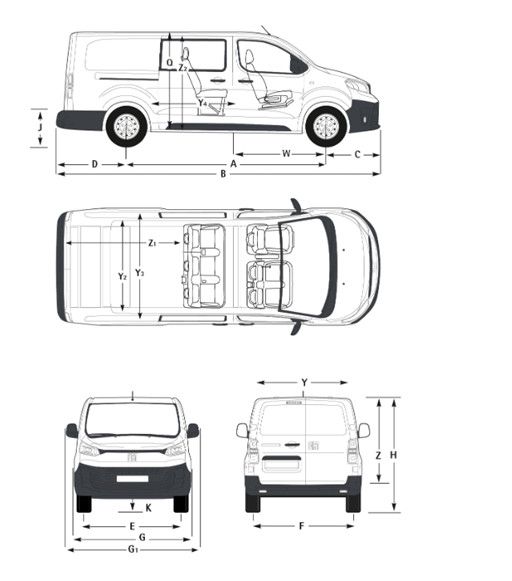 Fiat Scudo Multicab L3 2.0 180 AT8 LP Netto 48.290,-