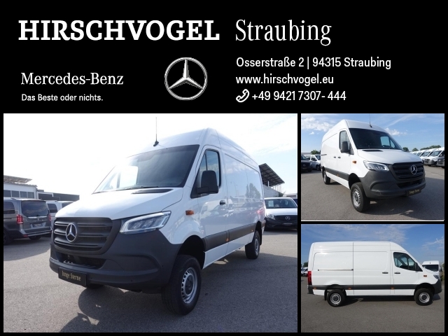 Mercedes-Benz Sprinter 319 CDI Kasten 4x4 L2H2+MBUX+9G+AHK2,8t