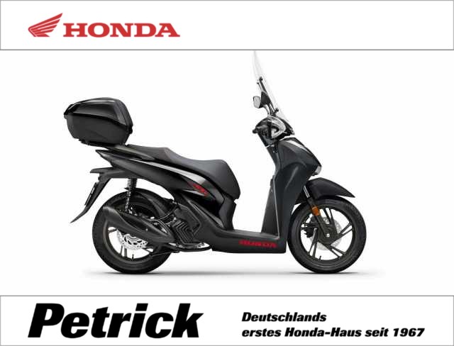 Honda SH 125i Smart Top Case Black -sofort in Hamburg- SH 125i ABS