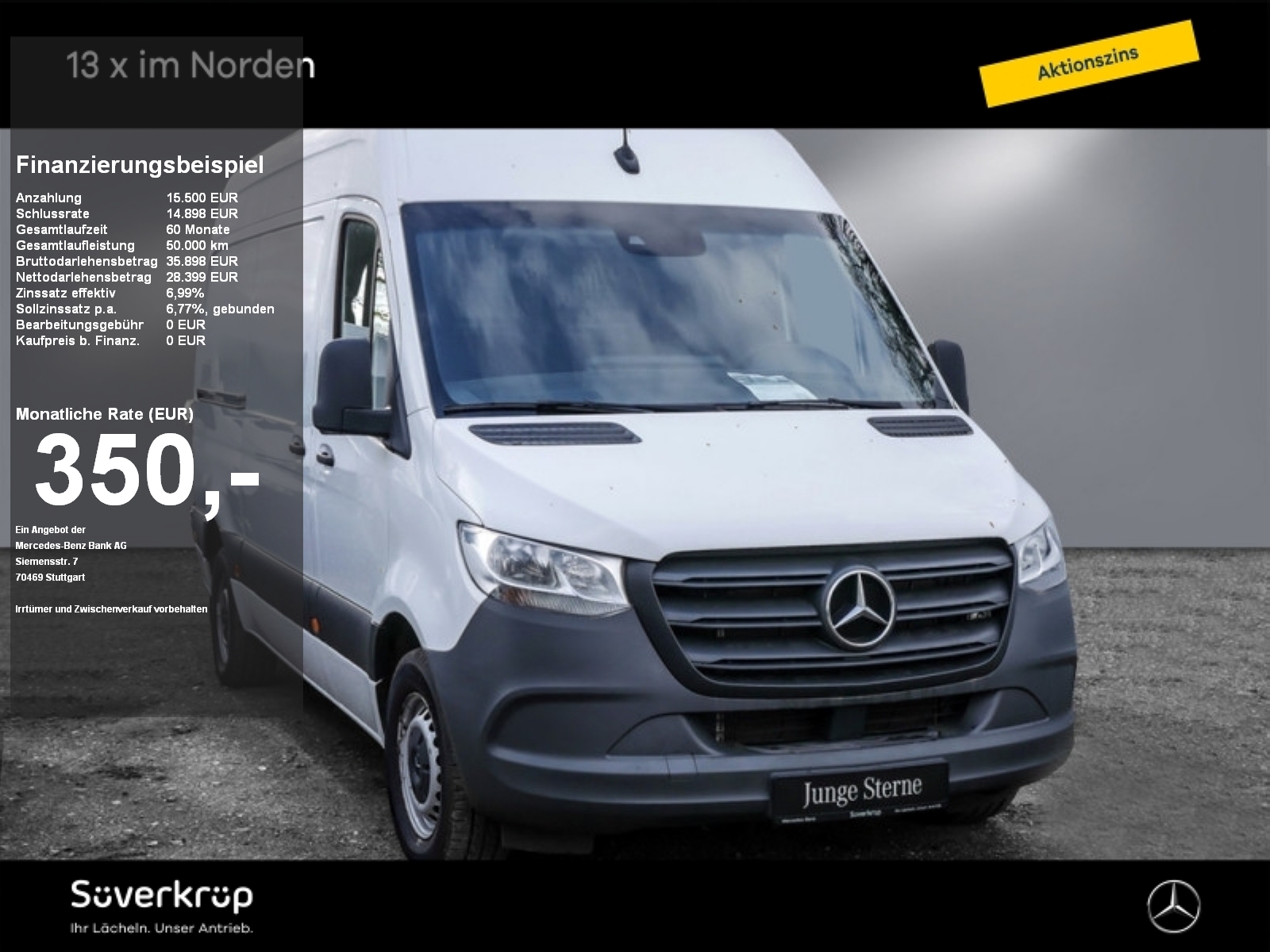 Mercedes-Benz Sprinter 317 CDI Kasten L2H2 Klima Autom Navi