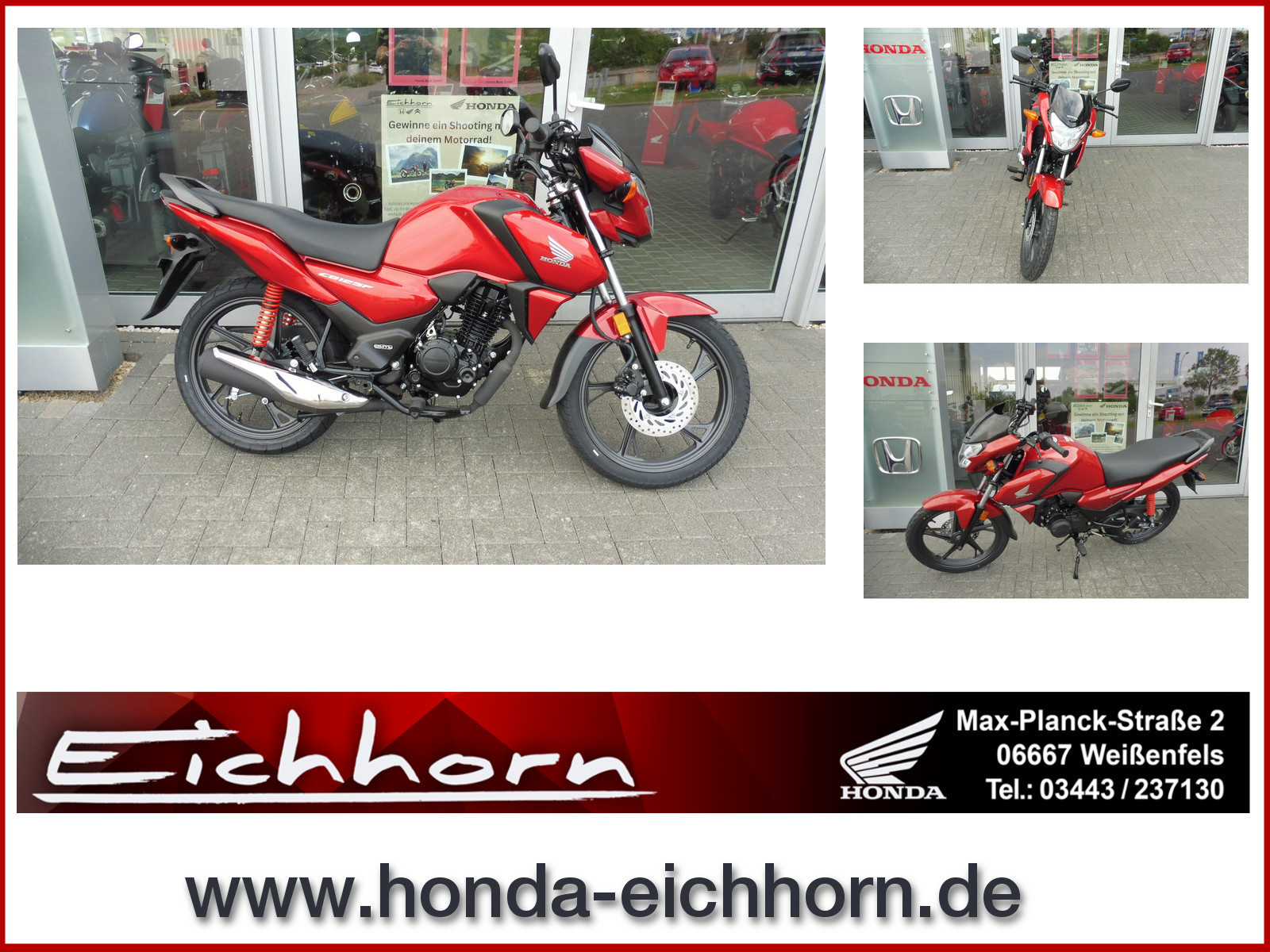 Honda CB 125F CBF125M Model 2024 SOFORT VERFÜGBAR