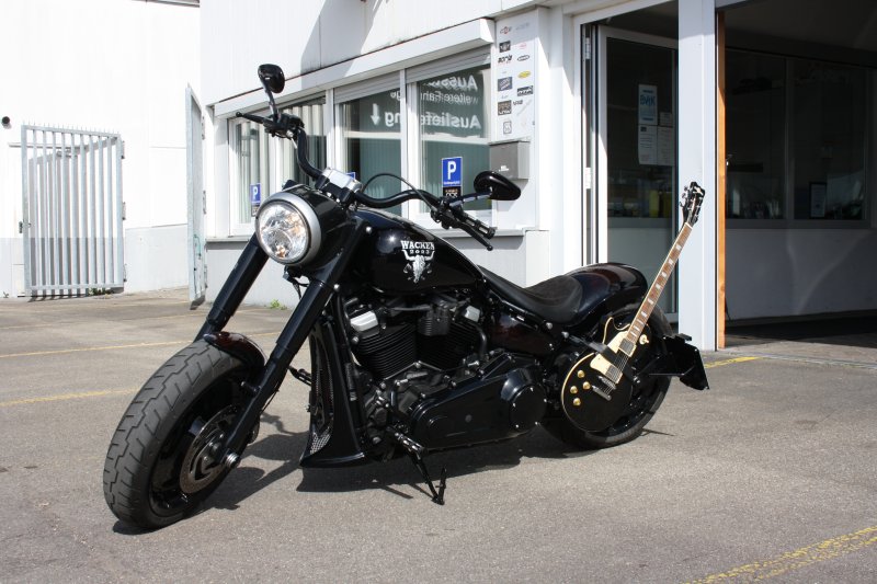 Harley Davidson Softail Custom Umbau Somo Wacken 2023 Unikat