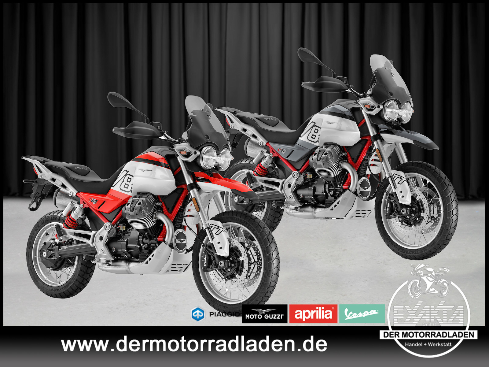 Moto-Guzzi V85TT E5+ 2x Farben ab 2,99% eff. Zins