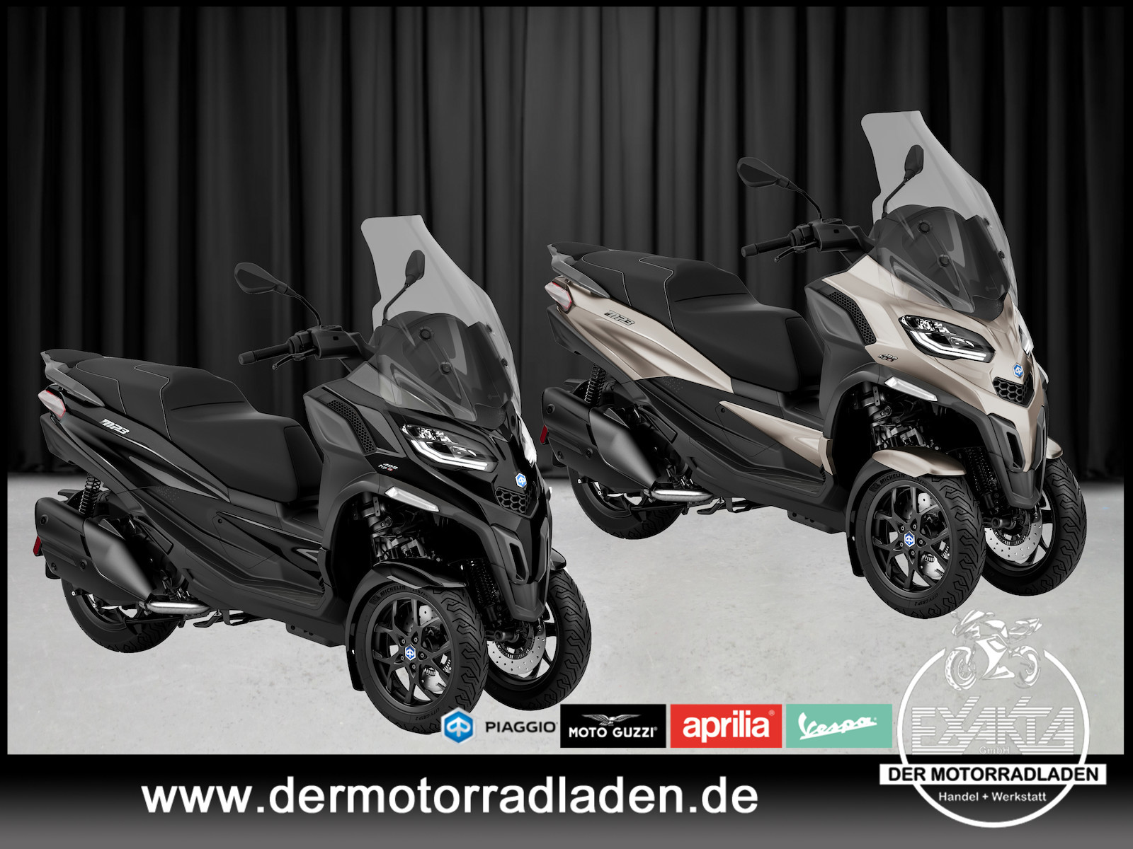 Piaggio MP3 400 E5 2 x Farben AKTION ab 2,99% eff. Zins