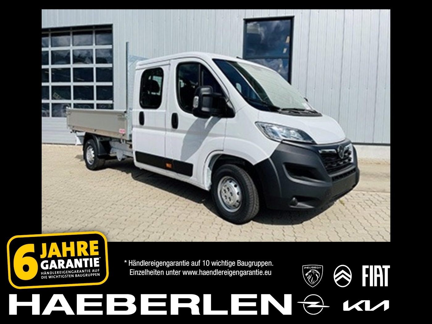 Opel Movano Doka Alu Pritsche 2.2 D L3H2 3.5t *Klima* Edition