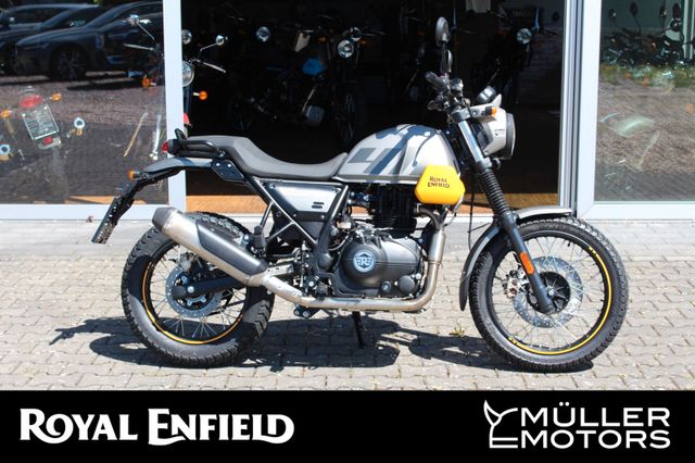 Royal Enfield Scram 411 Graphite Yellow 2024+NEU+Auslaufmodell