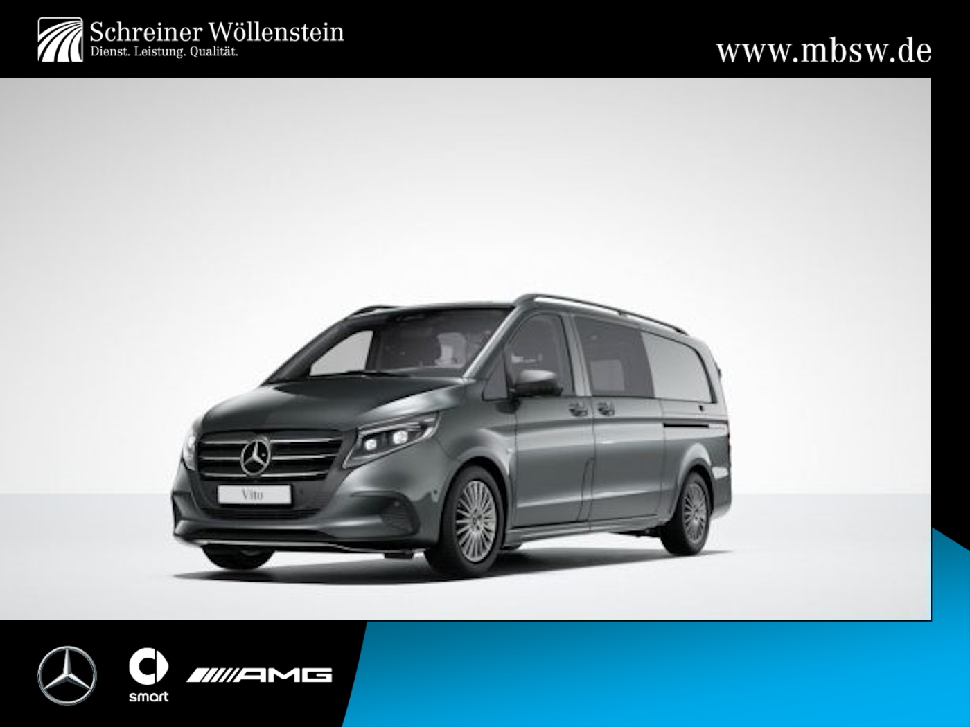 Mercedes-Benz Vito 119 CDI *AIR*AHK*Navi*MBUX*Distr*AUT*Stdhzg