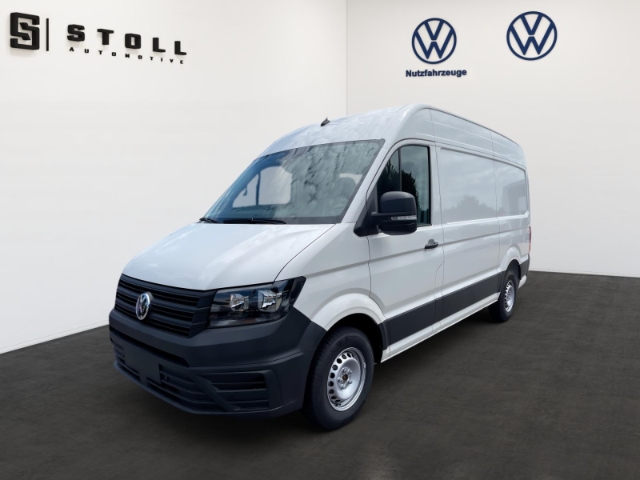 Volkswagen Crafter mittellang Hochdach FWD 2.0 EU6d 35 Kasten HD Motor 2,0 l TDI Euro 6d SCR 103 kW Getriebe: Frontantrieb 6-Gang-Schaltgetriebe Radstand: 3640