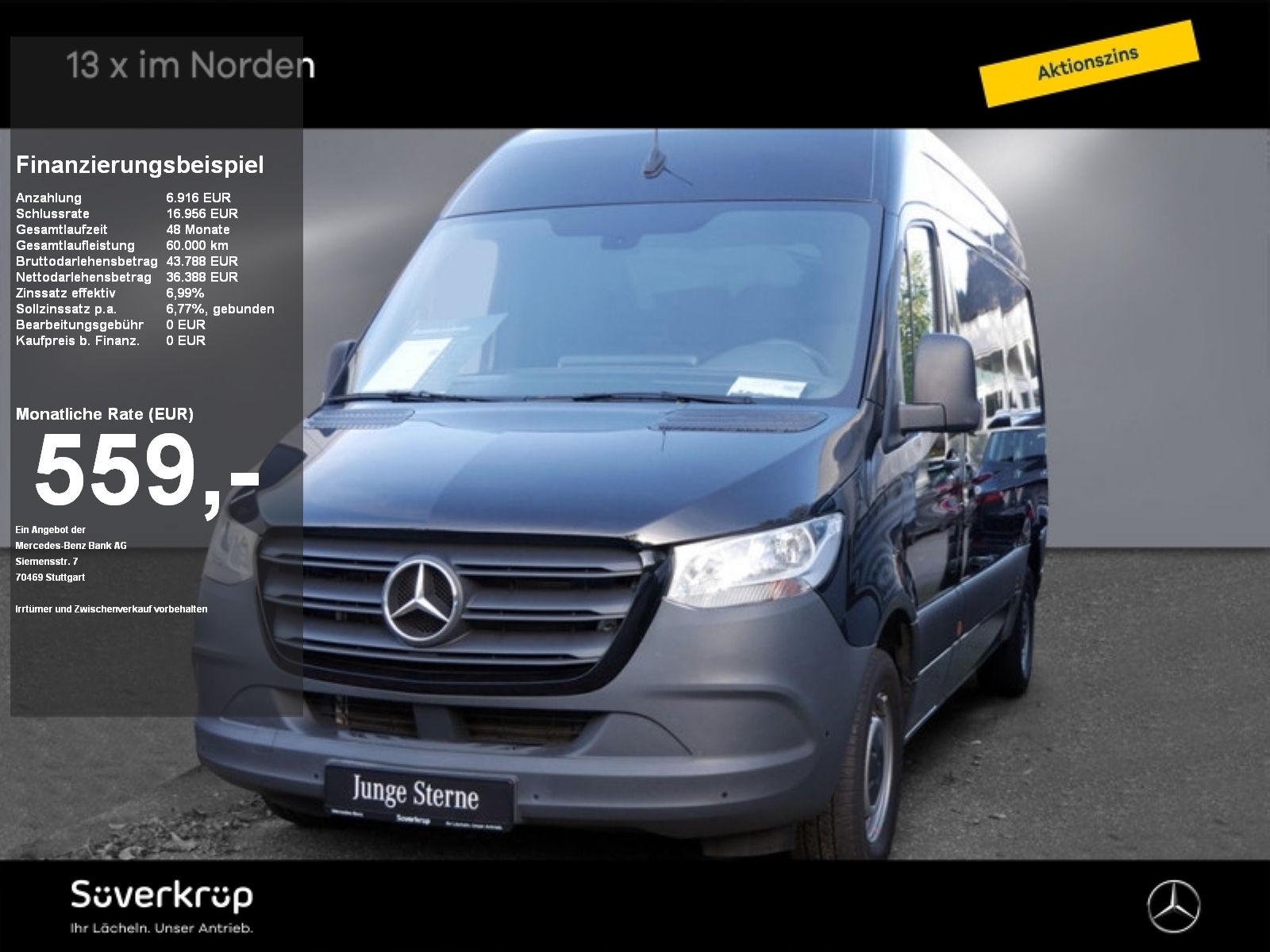 Mercedes-Benz Sprinter 317 L2H2 KASTEN AUTOM KAMERA KLIMA 3665