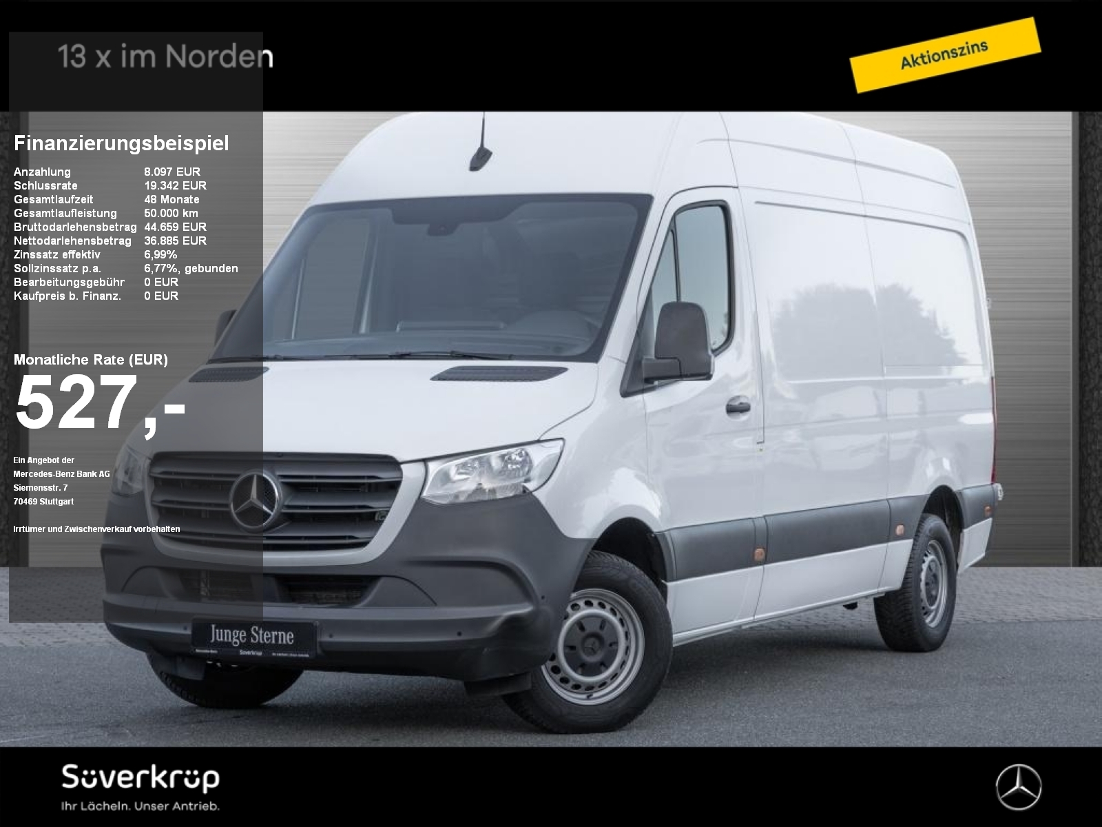 Mercedes-Benz SPRINTER 317 KASTEN L2H2 NAVI AUTOM 3665 KAMERA