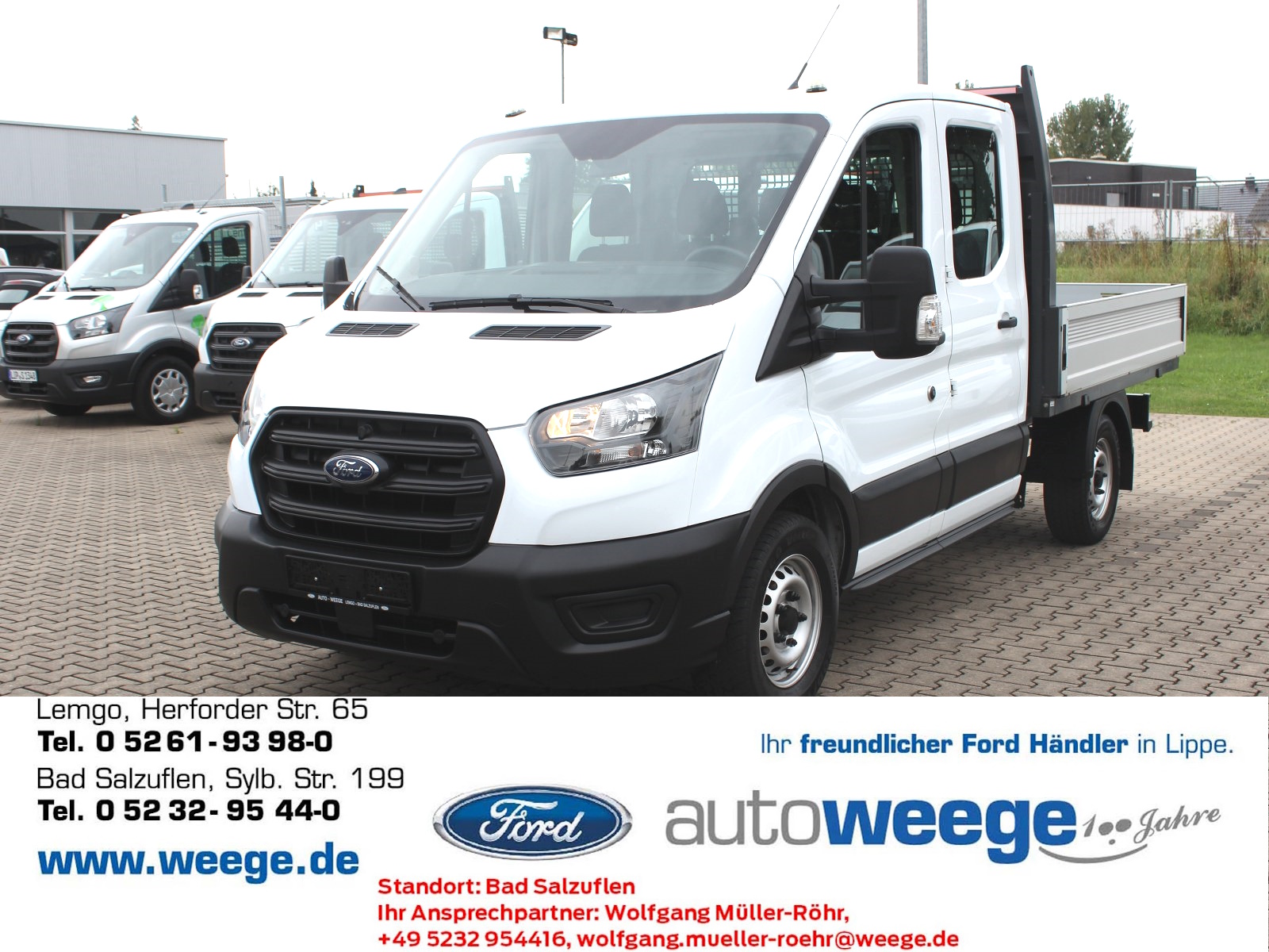 Ford Transit 350 L2 Doppelkabine Basis