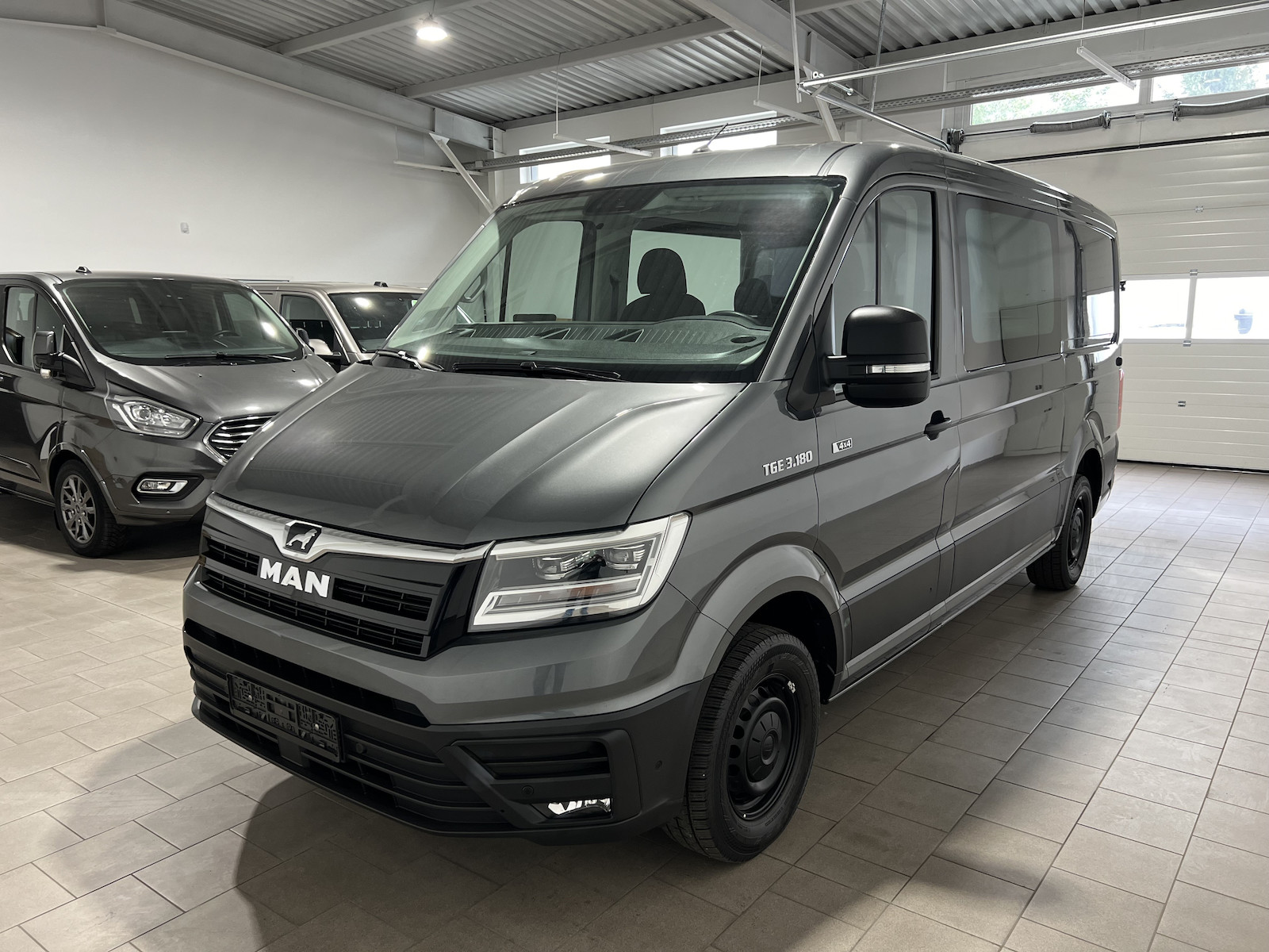 Volkswagen Crafter MAN TGE 3.180,Kasten-Mixto,4X4,ML,Diff.