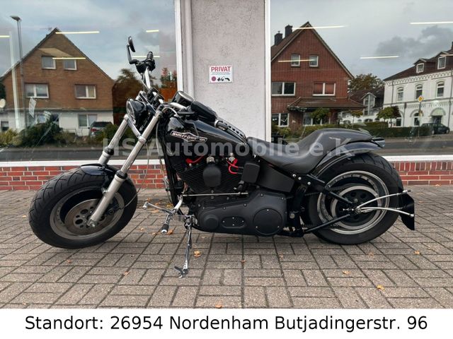 Harley Davidson FXST Softail Custom Jekill & Hyde Anlage