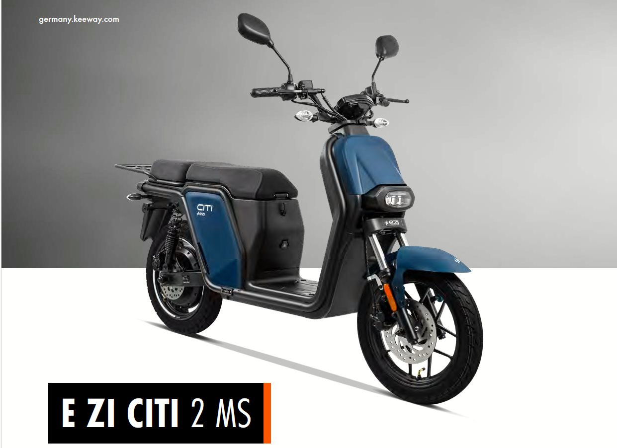 Keeway E-Zi Citi 2 MS, blue