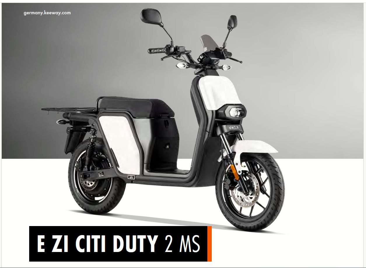 Keeway E-Zi Citi Duty 2 MS, Cargo Scooter