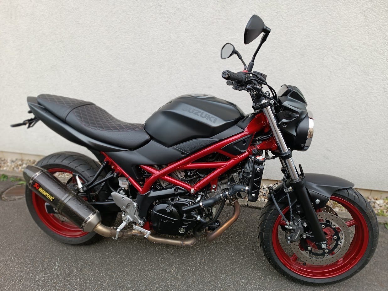 Suzuki SV 650, tiefergelegt