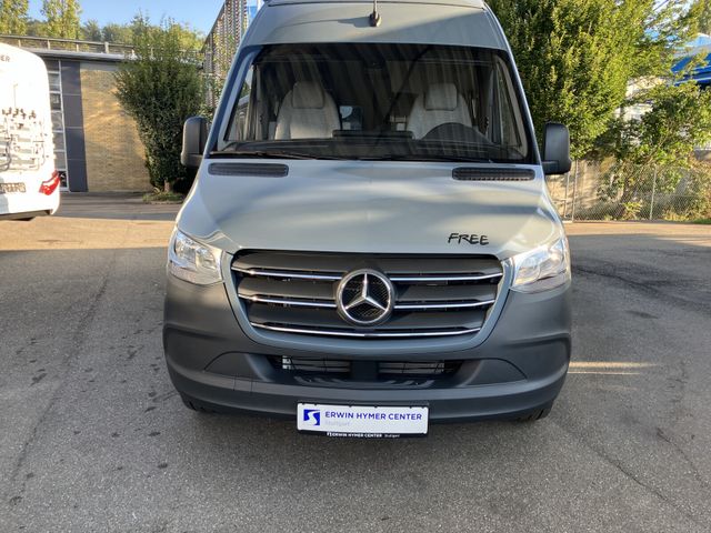 Hymer-Eriba Free S Campus Mercedes Der Campus mit Schlafdach