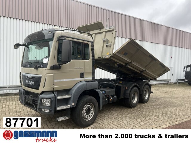 MAN TGS 26.460 6X4 BB, Bordmatik links