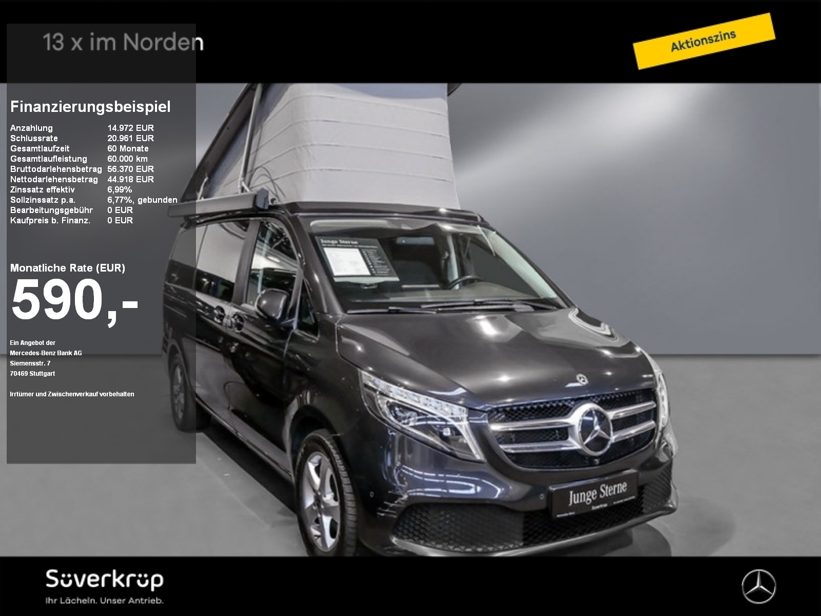 Mercedes-Benz V 250 MARCO POLO ALLRAD NAVI 360° AHK STANDH