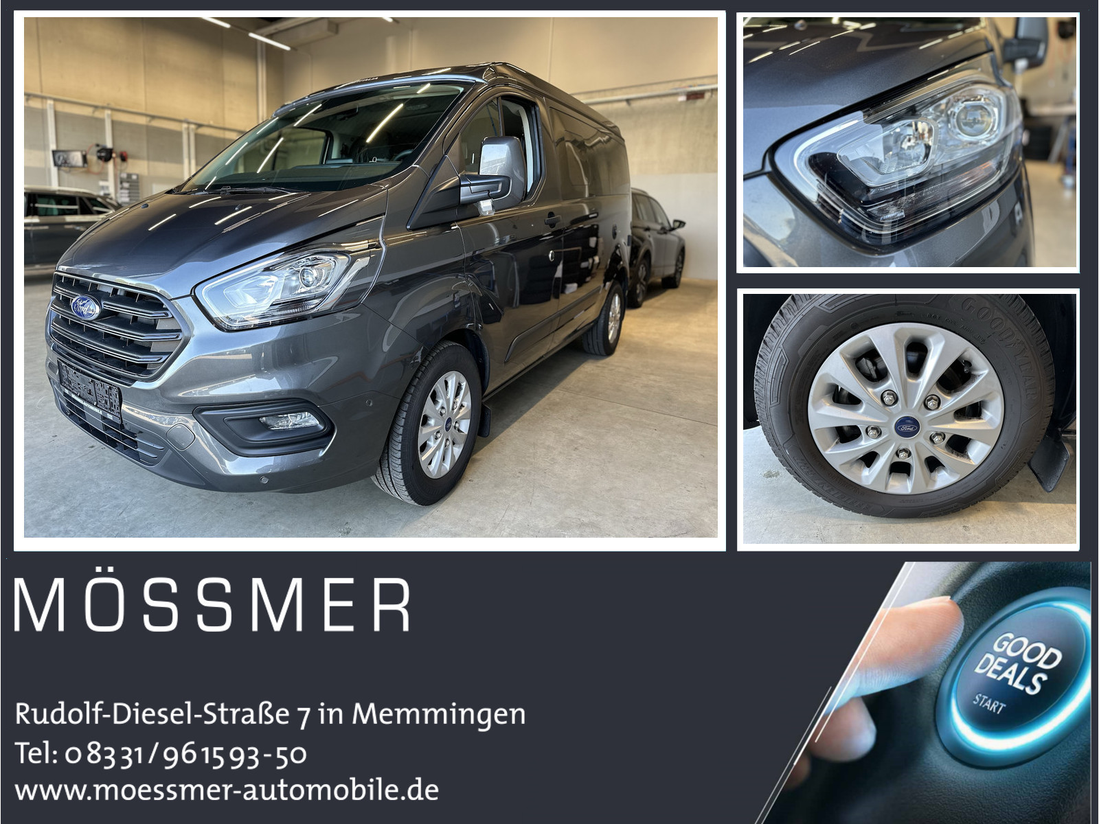 Ford Transit Custom Nugget Navi Dusche Kamera