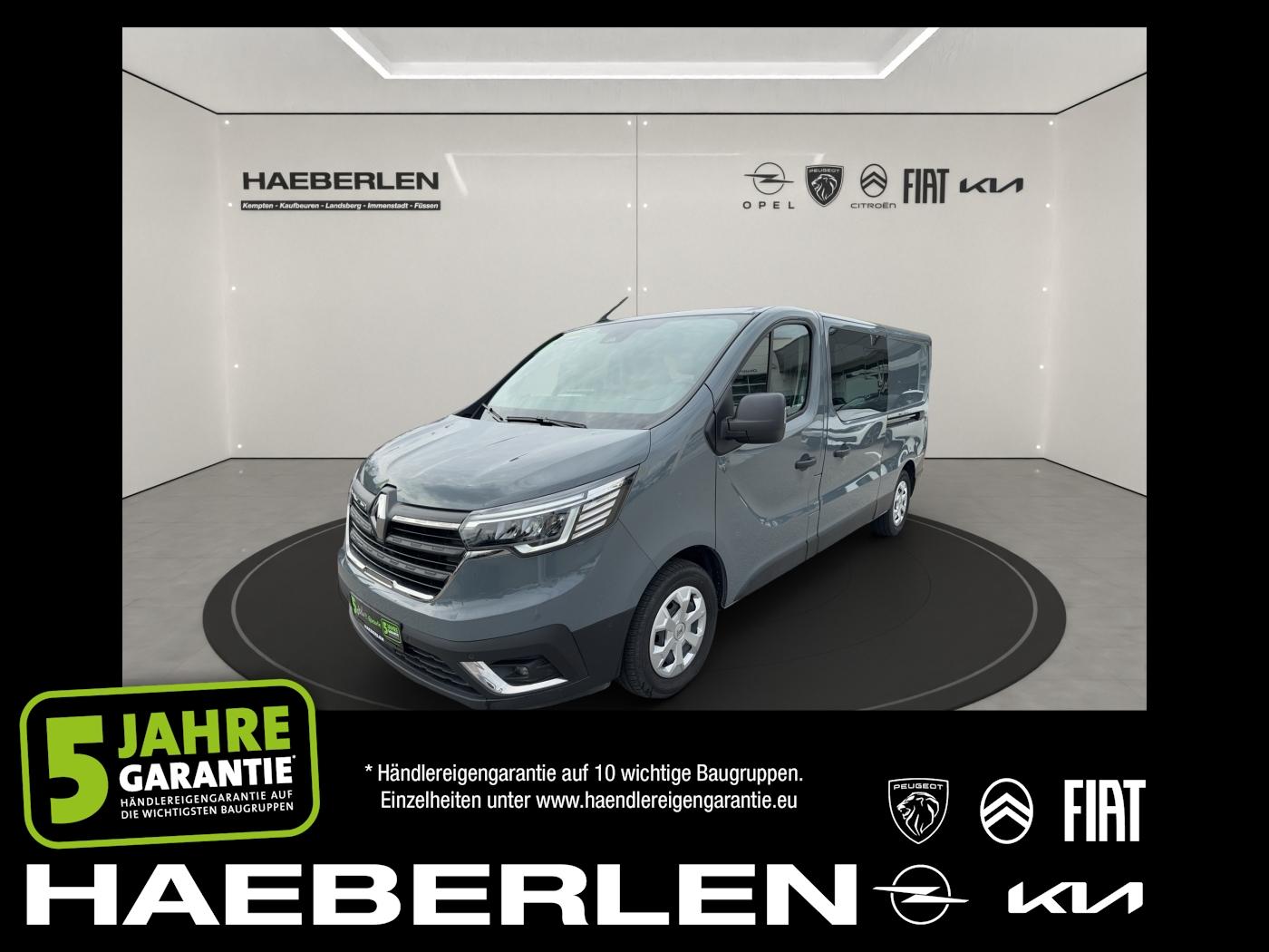 Renault Trafic L2H1 3.0t Doka Autom. *Keyless AHK Kamera Komfort