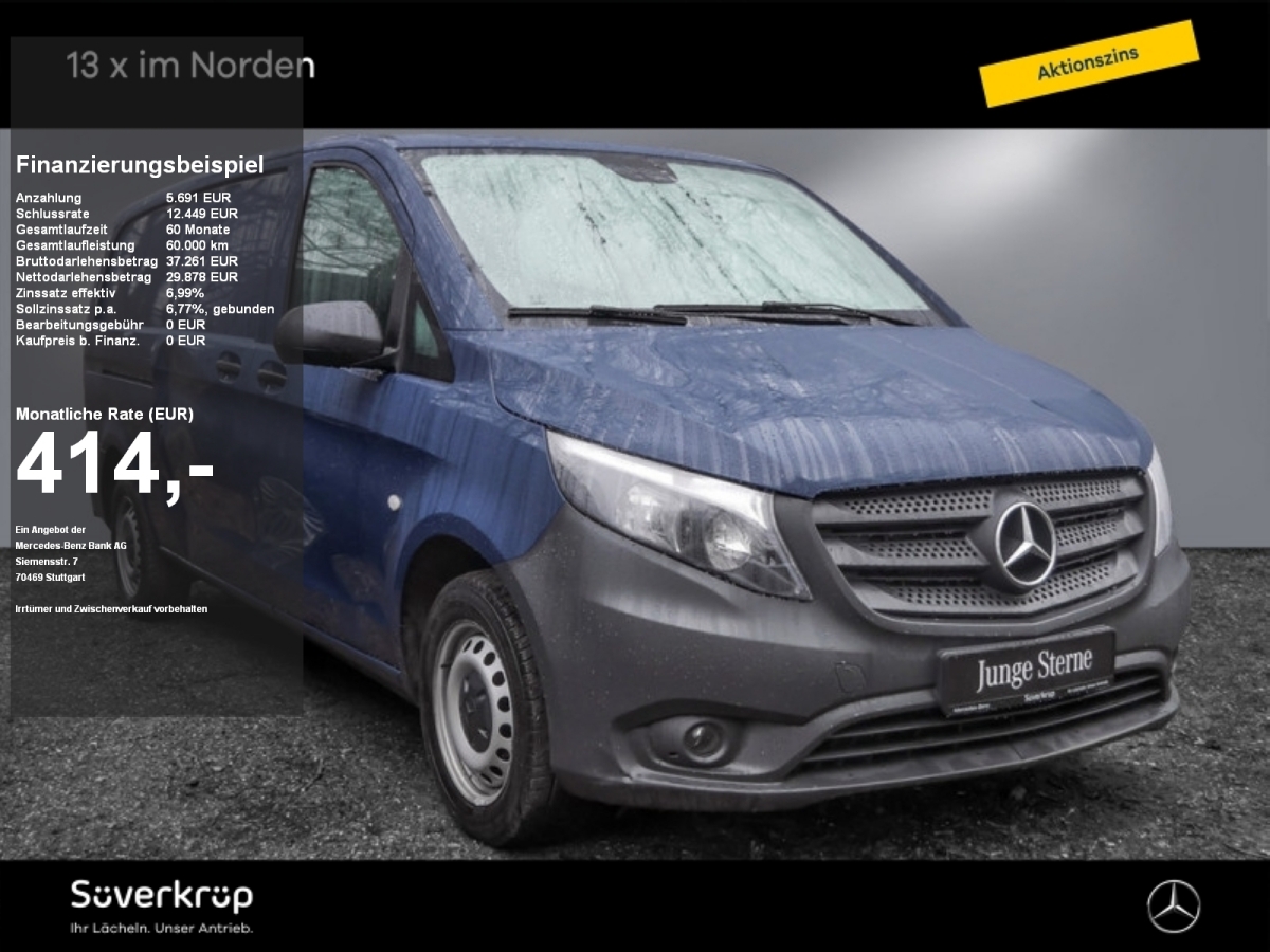 Mercedes-Benz Vito 116 Kasten extral Klima AHK 2500kg Kamera