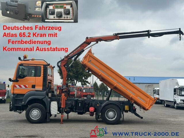 MAN 18.320 4x4 Atlas Kran + Winterdienstausstattung